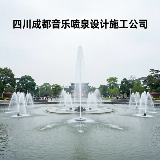 四川成都音乐喷泉设计施工公司