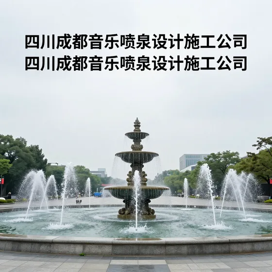 四川成都音乐喷泉设计施工公司