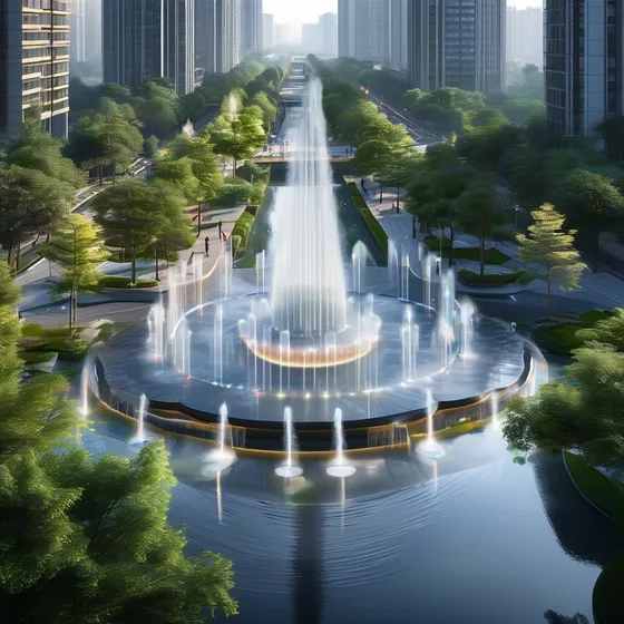 四川成都音乐喷泉设计施工公司